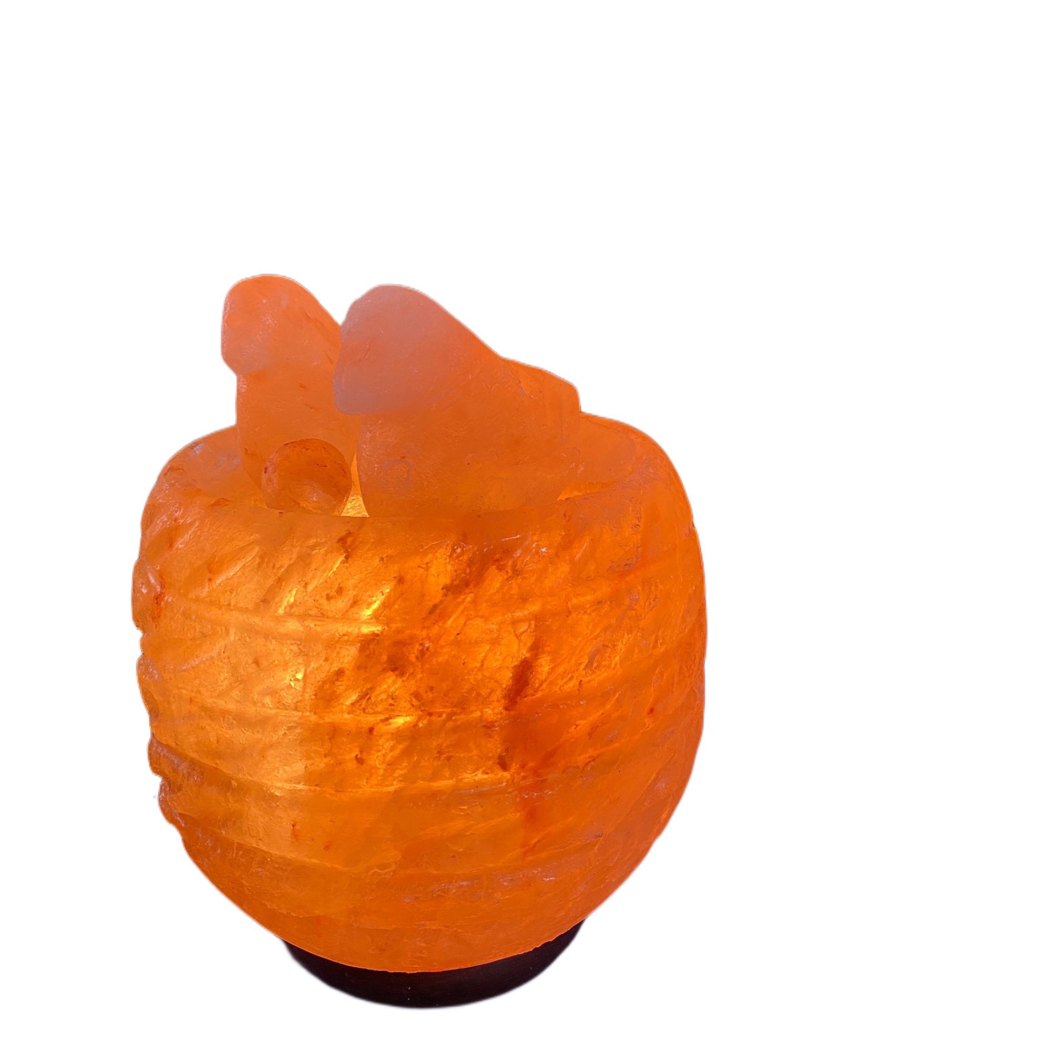 Lampada nido con uccellini ,lampada da comodino