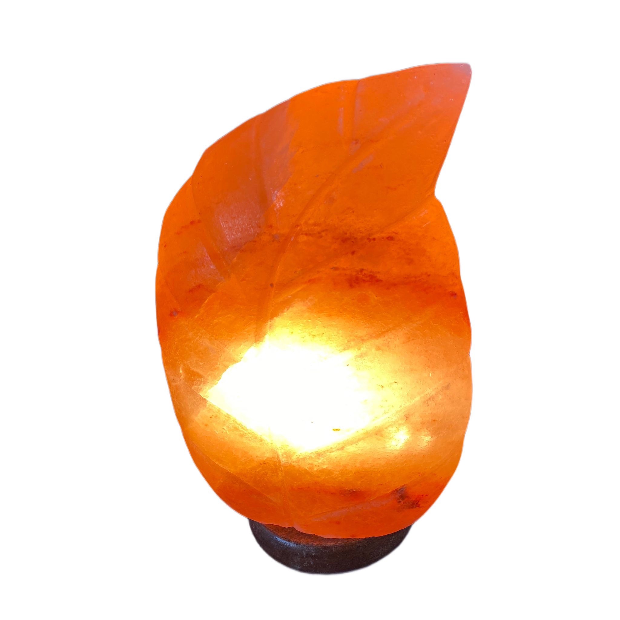 Lampada foglia scolpita a mano