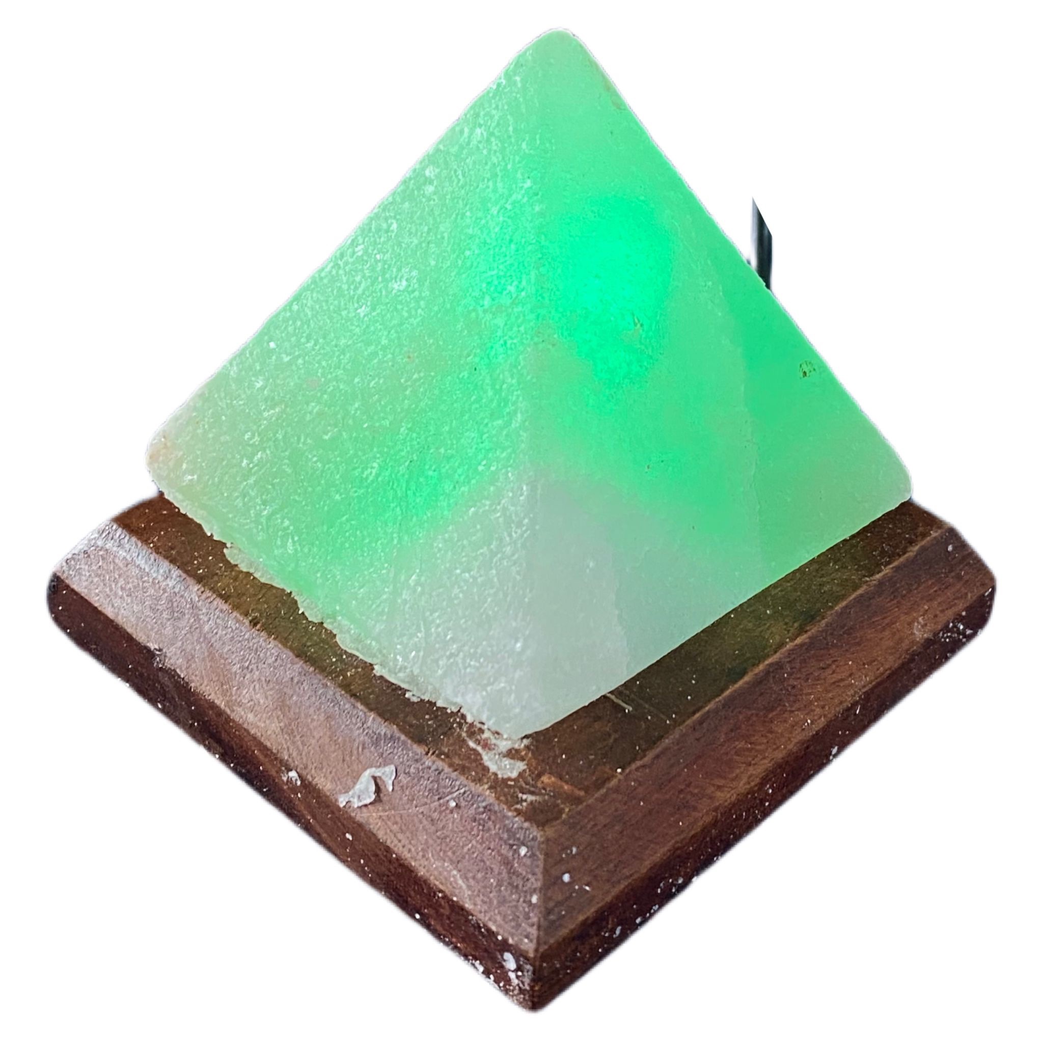 Mini lampada piramide in sale rosa Himalaya