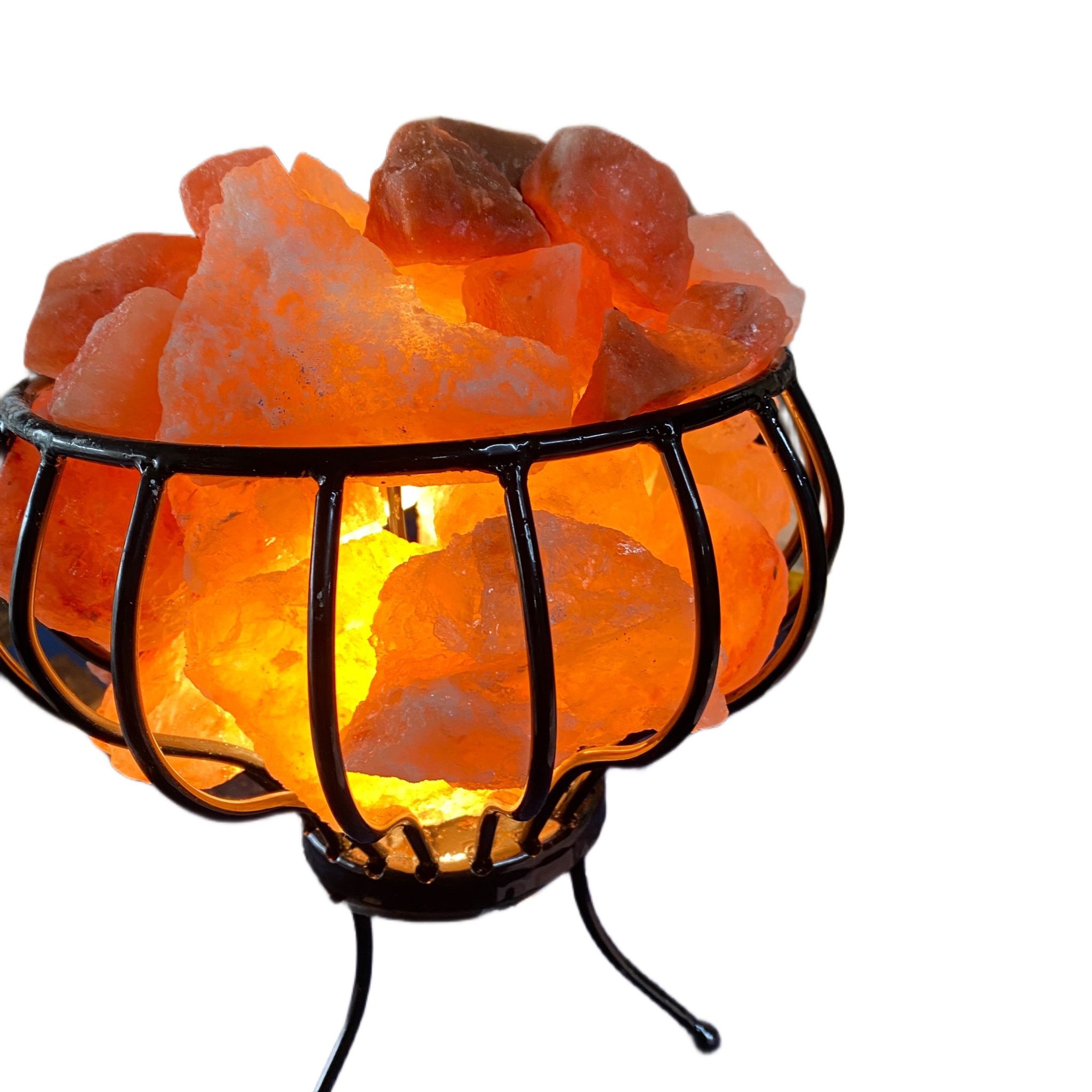 Lampada braciere in metallo - immagine 2