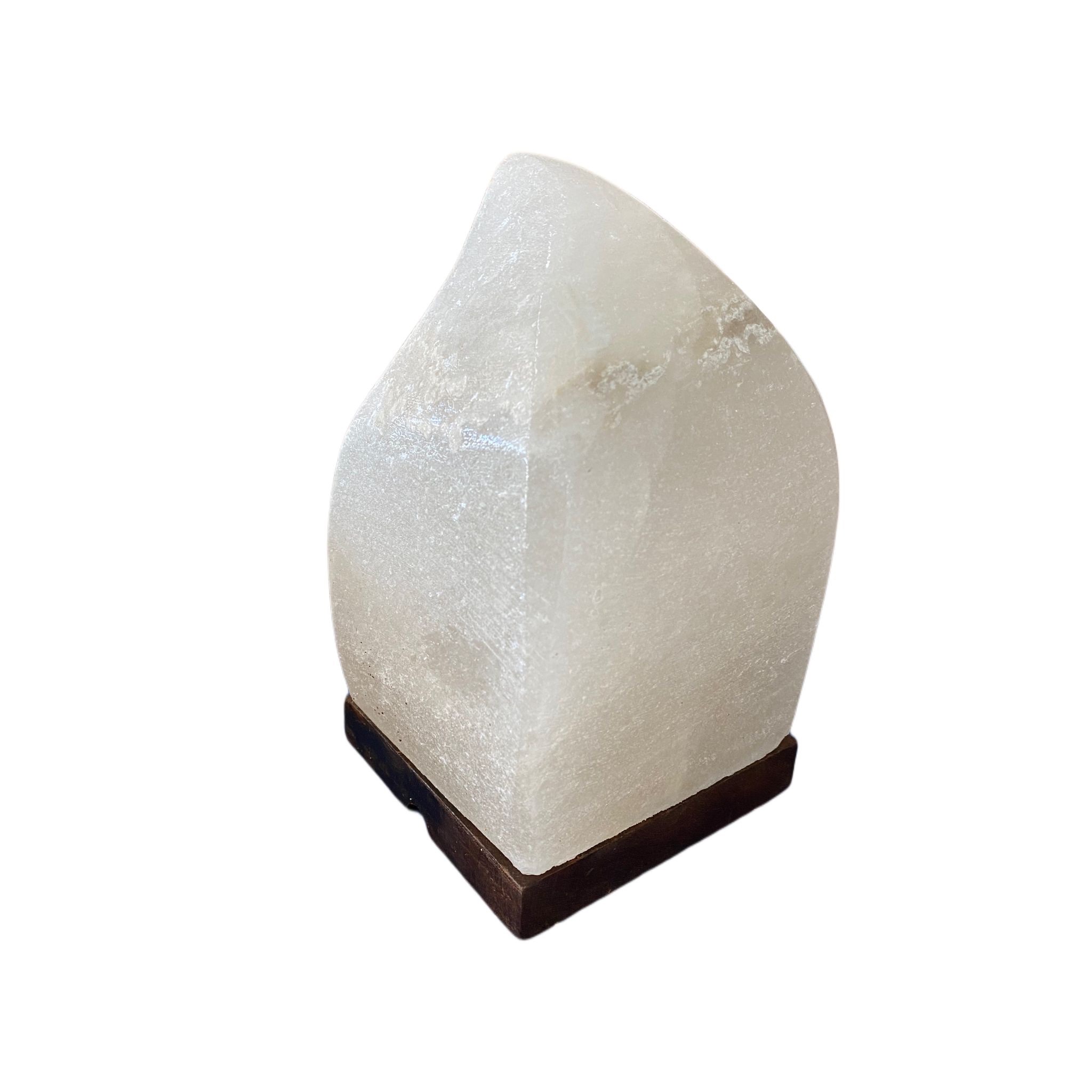 Lampada fiamma scolpita