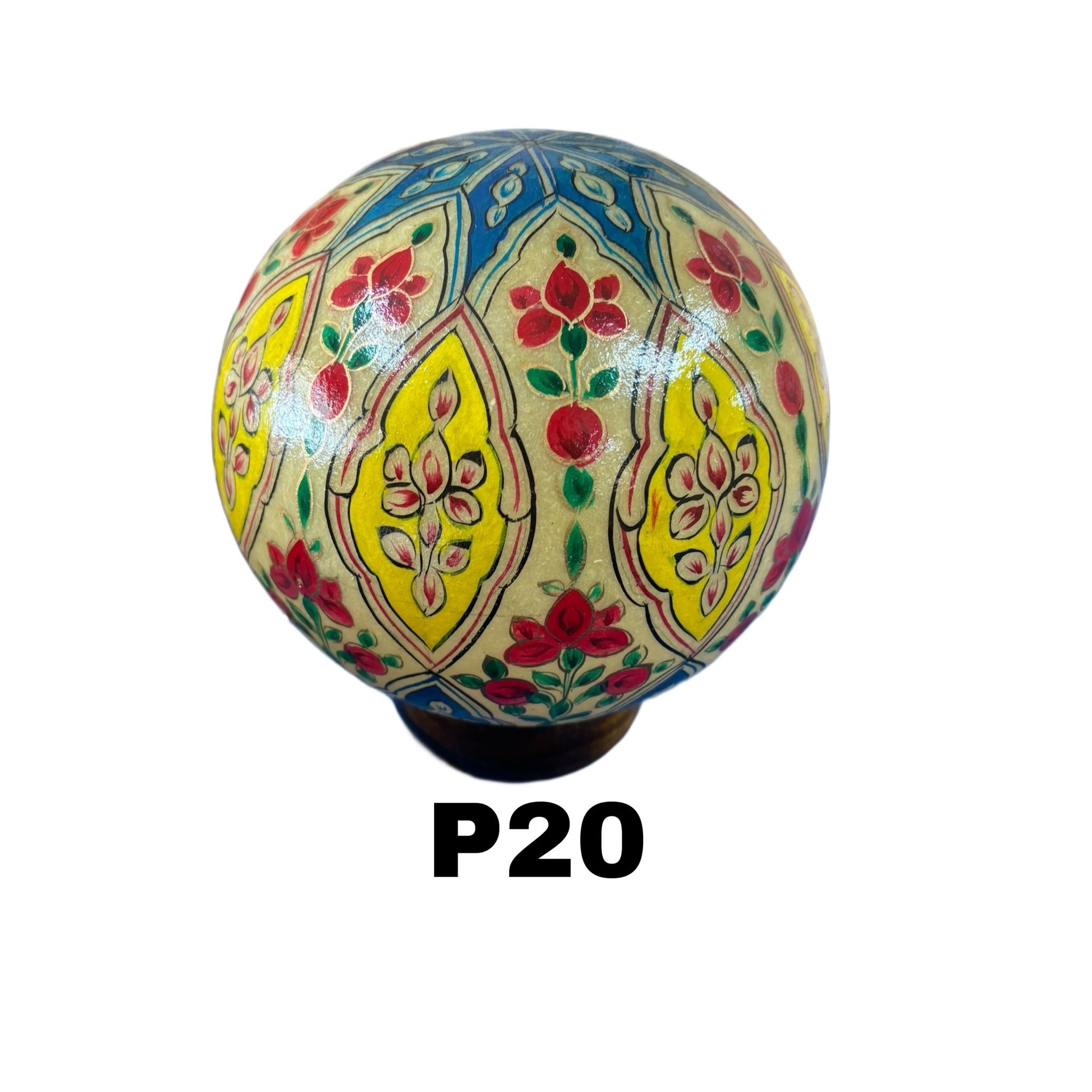 Lampada decorata oro