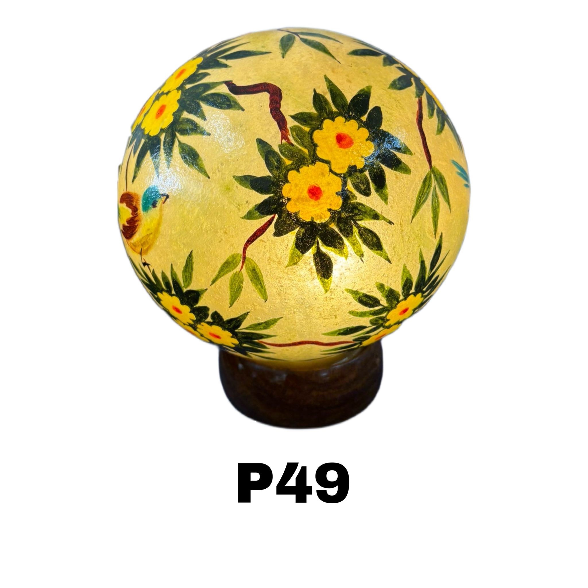 Lampada decorata per camera