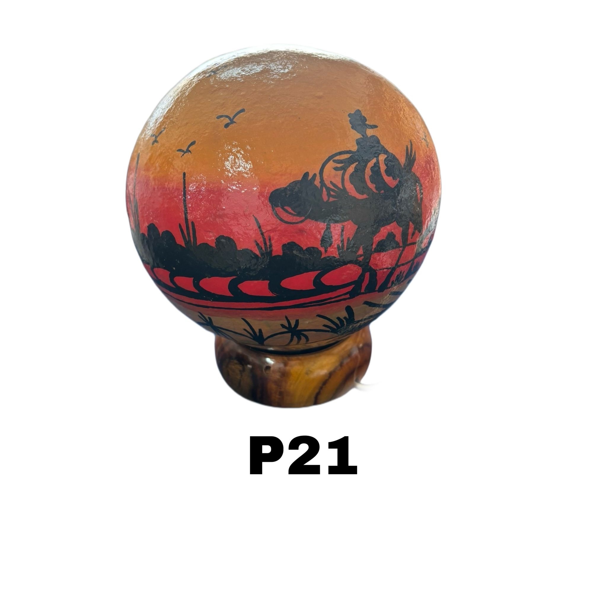 Lampada decorativa etnica