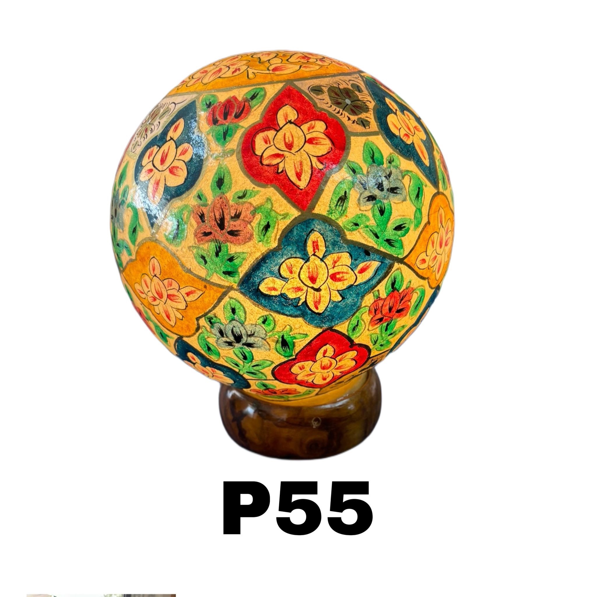 Lampada decorata multicolor